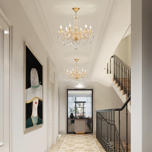 Crystal Chandelier Light Fixture