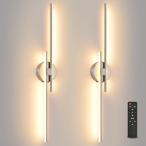 Battery Operated Wall Sconce set of 2 (2 Count)