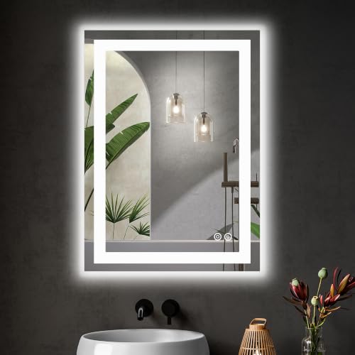 24.1"x32.1" LED Bathroom Mirror