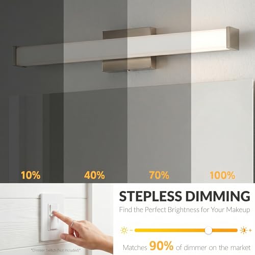 48" Modern LED Bathroom Light Fixtures (48 Count)