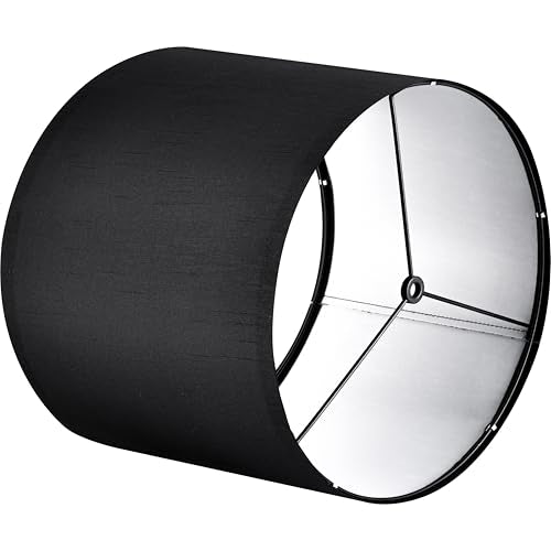 Medium Black Lamp Shade for Table Lamps and Floor Lamps