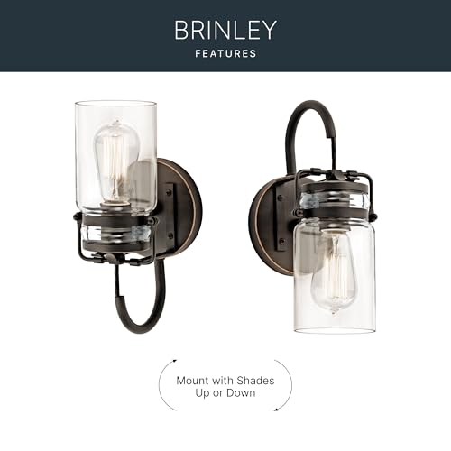 Brinley 11.5" Wall Sconce in Olde Bronze®