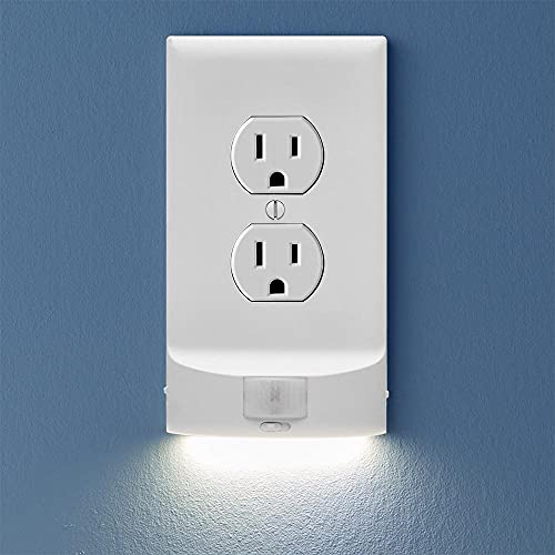 4 Pack SnapPower MotionLight [For Duplex Outlets] (4 Count)