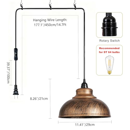 Plug in Pendant Light