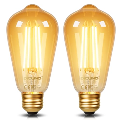 E26 Edison Bulbs 60W (2 Count)