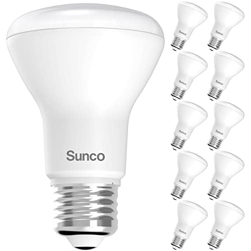 Sunco 10 Pack BR20 LED Bulb Flood Light (10 Count)
