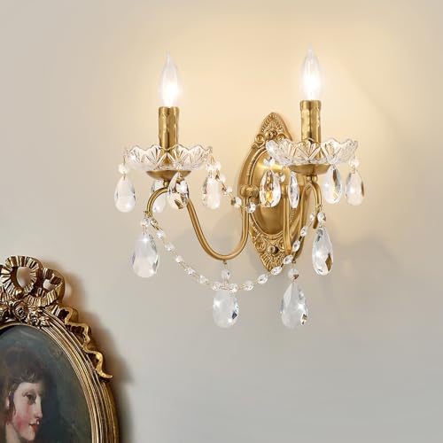 Crystal Wall Sconce