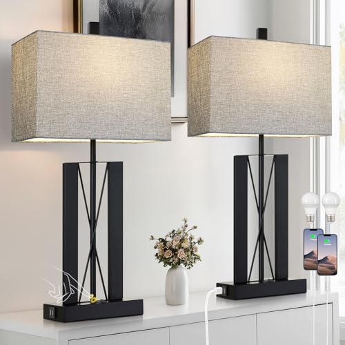 25" Table Lamps Set of 2 (2 Count)