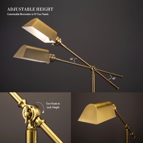 O’Bright Pharmacy Floor Lamp (Antique Brass)