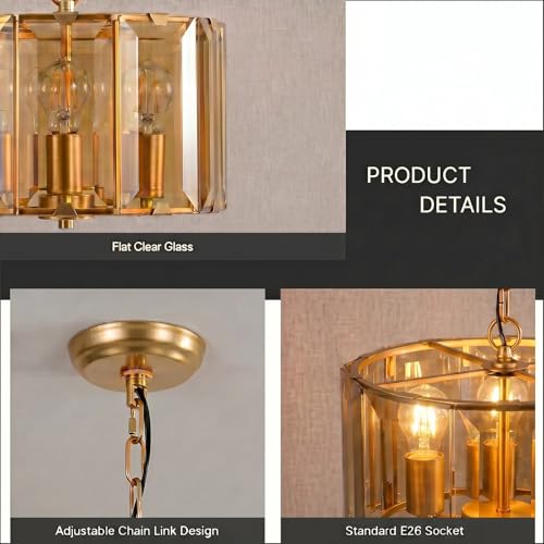 Gold Chandeliers for Dining Room