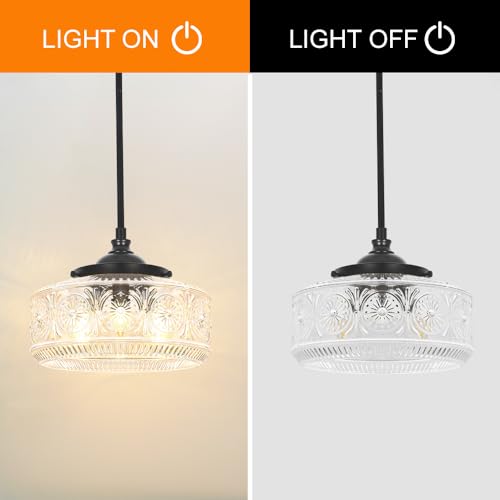 Black 3 Light Pendant Lights Kitchen Island Adjustable Hanging Sink Light