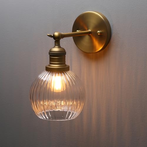 Antique Brass Wall Sconces