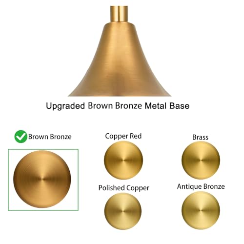 Gold Pendant Light over Kitchen Green Glass Hanging Light for Bathroom