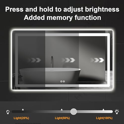 LED Bathroom Vanity Mirror with Lights