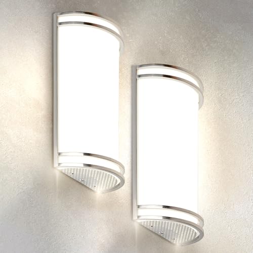 Indoor LED Wall Sconce Lights (2 Count)