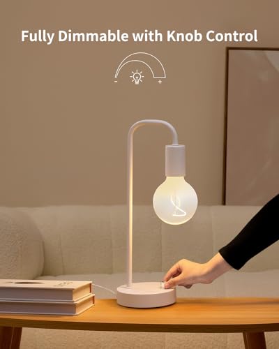 Industrial Small Table Lamp for Bedroom