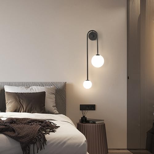 Modern Glass Globe Wall Light 2