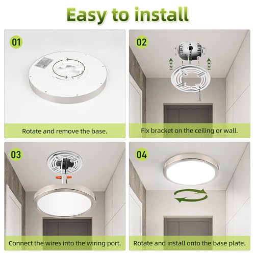 9 Inch Selectable CCT LED Round Flat Panel Light