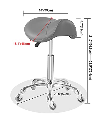 Saddle Stool Chair for Massage Clinic Spa Salon Cutting