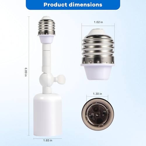 E26 E27 Ceramic Heat (2 Count)
