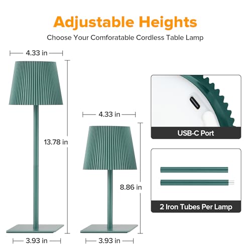 4 Pack Cordless Table Lamp (4 Count)