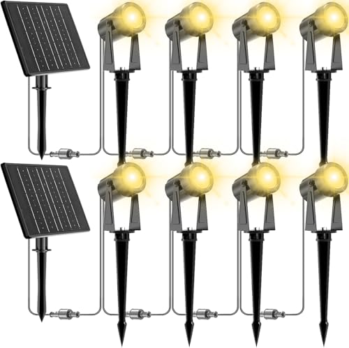 Solar Landscape Spotlights (8 Count)