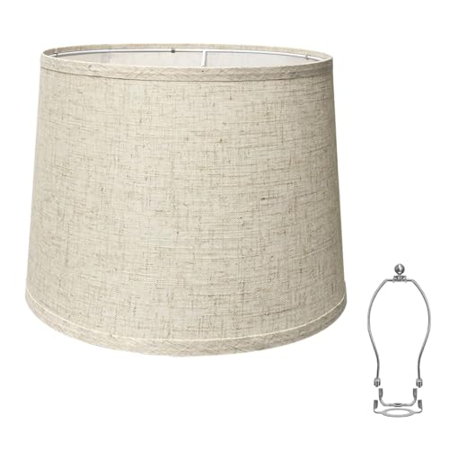 Lamp Shade Beige Drum Lampshades for Table & Floor Lamps