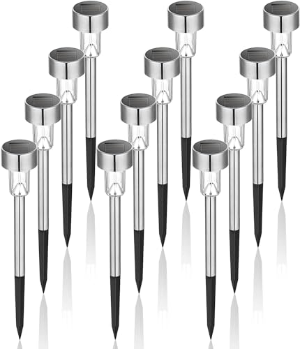 Outdoor Waterproof Solar Garden Lights (12 Count)