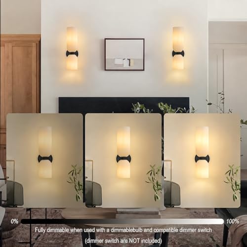 Bathroom Wall Sconces Set of Two