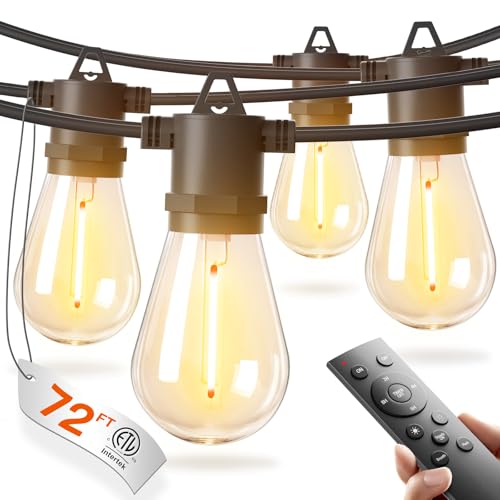 72FT LED Outdoor String Lights (72 Foot)