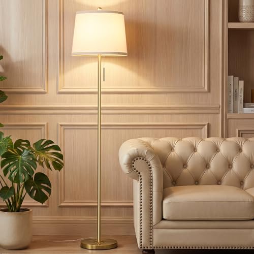 Gold Floor Lamps for Living Room