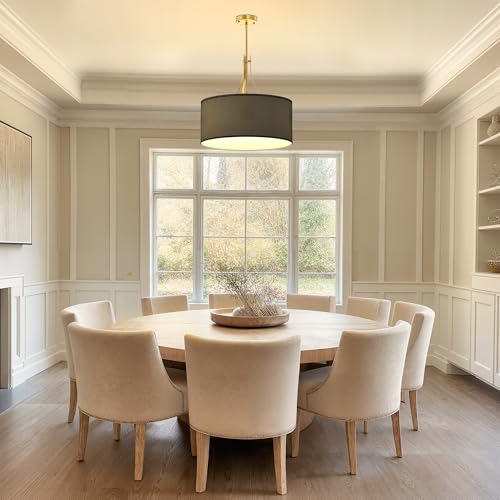 5 Light Farmhouse Drum Chandelier