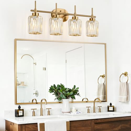 Modern Crystal Bathroom Vanity Light