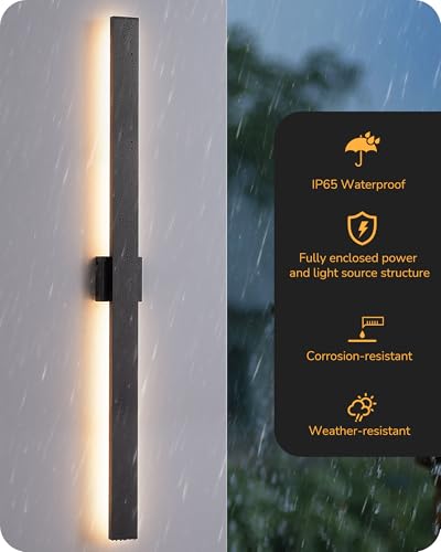 47.2" LED Outdoor Wall Light (25 Count)