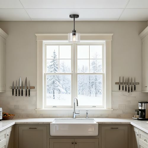Black Pendant Lights Kitchen Island