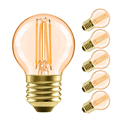 G14 LED Globe Light Bulb Dimmable (6 Count)