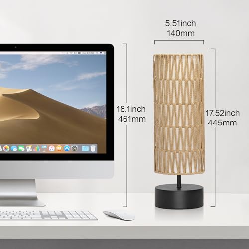 Rattan Table Lamp