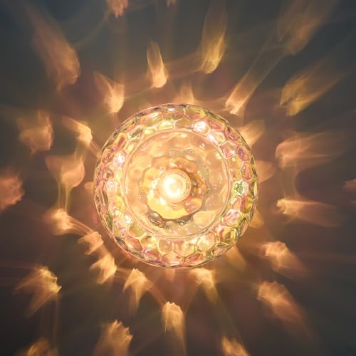 Brass Gold Semi Flush Mount Ceiling Fixture 11" Hammered Glass Shade Modern Close to Ceiling Lighting 1