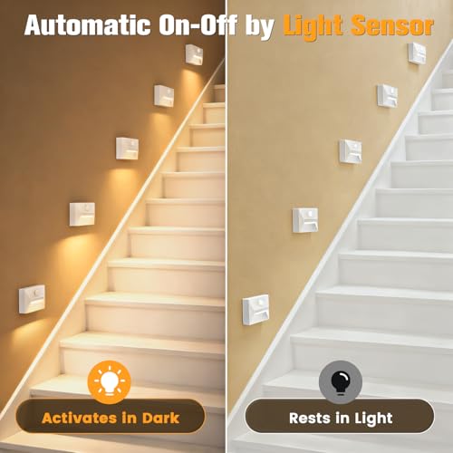 Motion Sensor Rechargeable Stair Lights (2 Count)