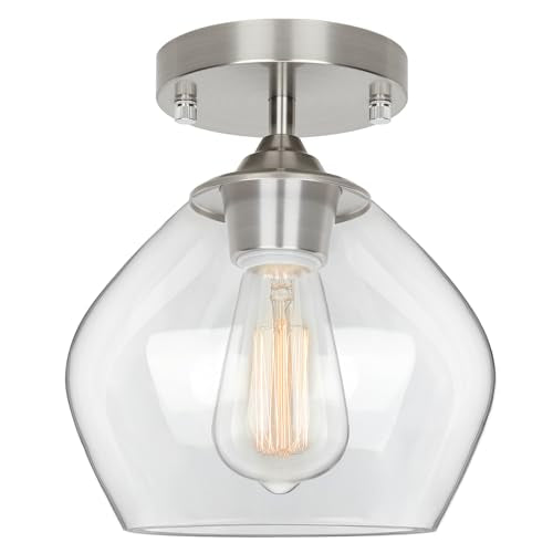 Modern Semi Flush Mount Ceiling Light Fixture