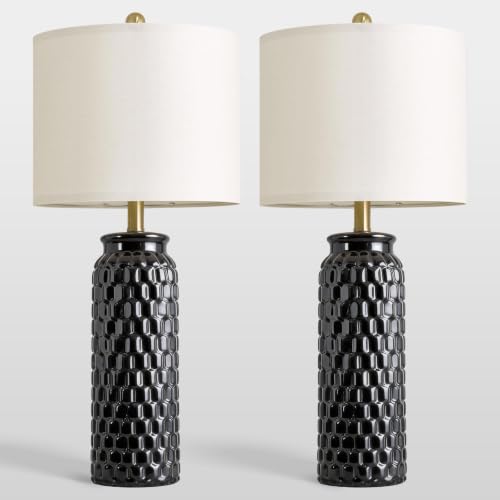 27" Ceramic Table Lamps Set of 2 (2 Count)