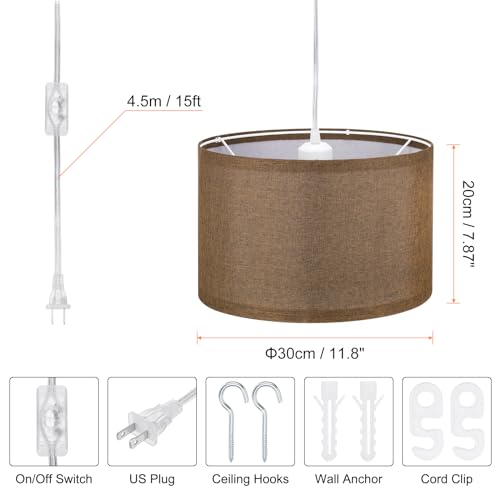 Plug in Pendant Light