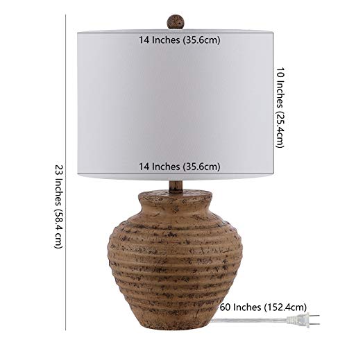 Lighting Collection Kamryn Rustic Farmhouse Brown 23