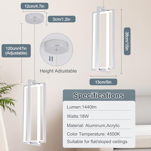 Modern Led Pendant Light Fixture