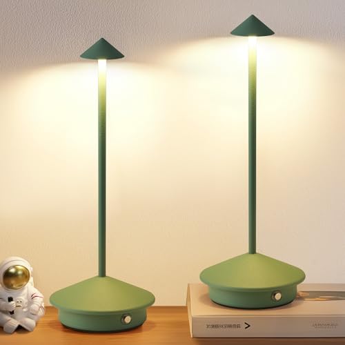 Modern Cordless Table Lamp Set of 2 (2 Count)
