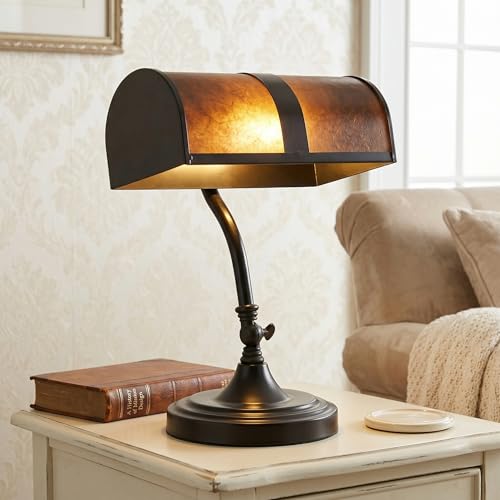 Mission Style Bankers Desk Lamp