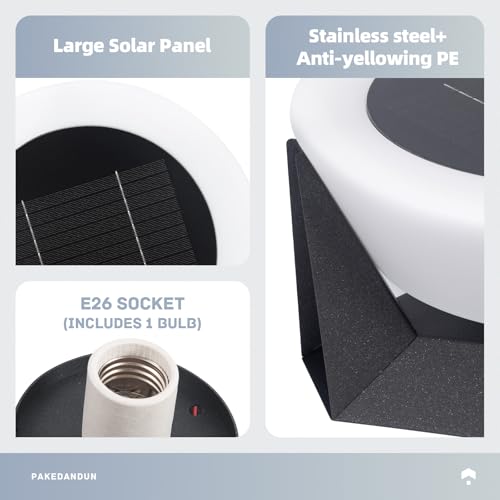 11.02" Solar Post Lights