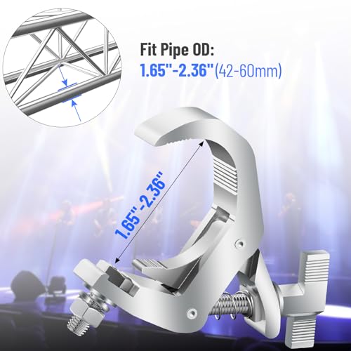 1.65 2.36 Inch Truss Clamp 2 Pack (2 Count)