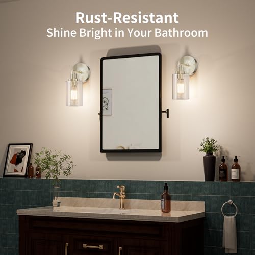 Bathroom Wall Sconces Set of 2 (2 Count)