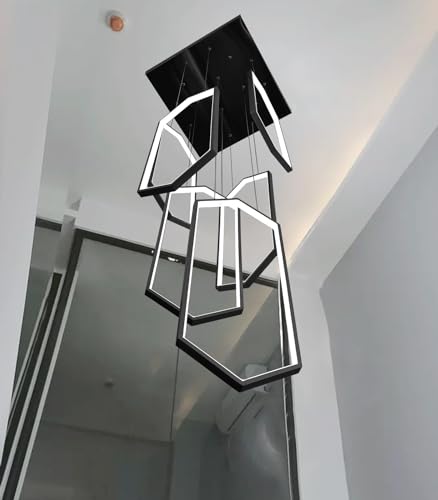 6 Rings Chandelier Modern